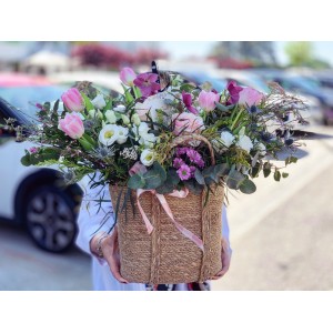 Comercio do Morrazo - Cesta con flores
