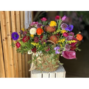 Comercio do Morrazo - Maxi cesto con flores