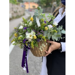 Comercio do Morrazo - Cesto con flores
