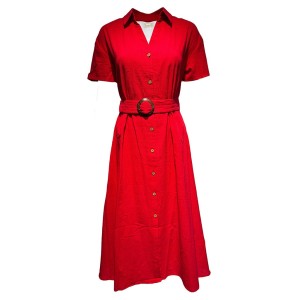 Comercio do Morrazo - VESTIDO MIDI CAMISERO