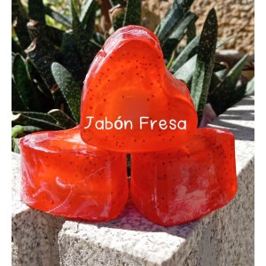 Comercio do Morrazo - Jabón corazón Fresa