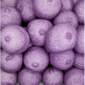Comercio do Morrazo - Bolas de espuma dulce lilas