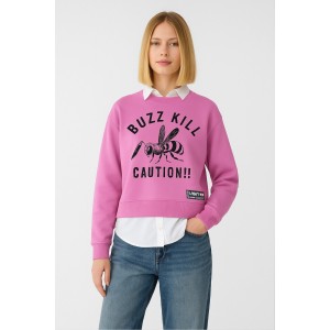 Comercio do Morrazo - LASAL SUDADERA BUZZ ROSA