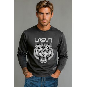 Comercio do Morrazo - LASAL SUDADERA TIGER GRIS...