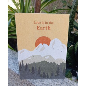 Comercio do Morrazo - Postal plantable, “Love is...