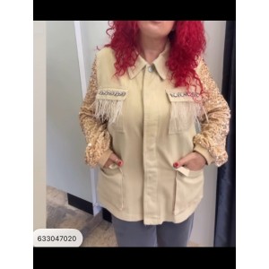 Comercio do Morrazo - Sobrecamisa Crema