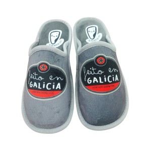 Comercio do Morrazo - Zapatilla de Casa con Frase
