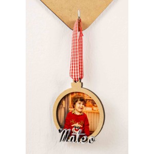 Comercio do Morrazo - Bola navidad de madera...