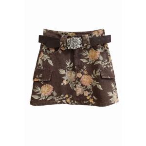 Comercio do Morrazo - FALDA CORTA FLORAL CON...