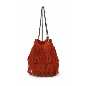 Comercio do Morrazo - BOLSO DE ANTE EN COLOR ROJO