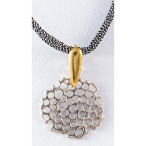 Comercio do Morrazo - Colgante Colmena plata y...