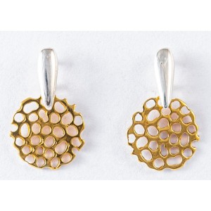 Comercio do Morrazo - Pendientes Colmena en plata...