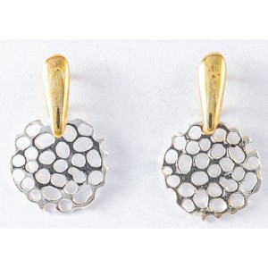 Comercio do Morrazo - Pendientes Colmena en plata...