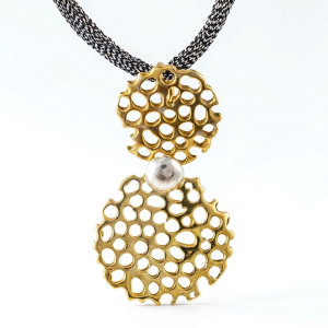 Comercio do Morrazo - Colgante Colmena de plata...