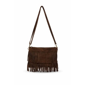 Comercio do Morrazo - BOLSO BOHO DE ANTE CON FLECOS