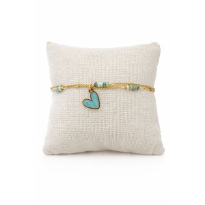 Comercio do Morrazo - PULSERA DORADA DE ACERO CON...