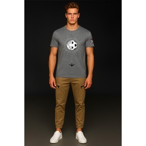 Comercio do Morrazo - LASAL CAMISETA WORLD GRIS