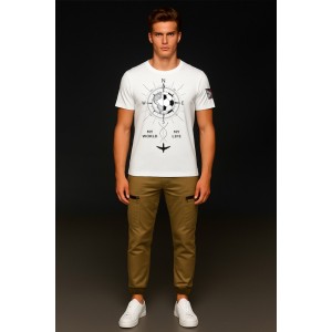 Comercio do Morrazo - LASAL CAMISETA WORLD BLANCA