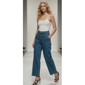 Comercio do Morrazo - THE ANNA ROOM VAQUERO WIDE LEG