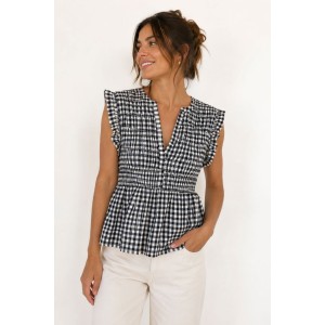 Comercio do Morrazo - BLUSA VICHY MARINA