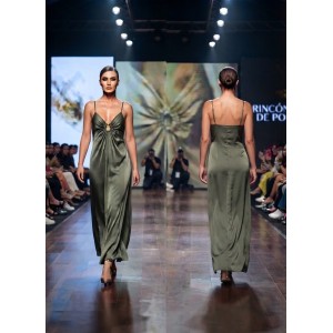 Comercio do Morrazo - VESTIDO SLIP DRESS SATINADO...