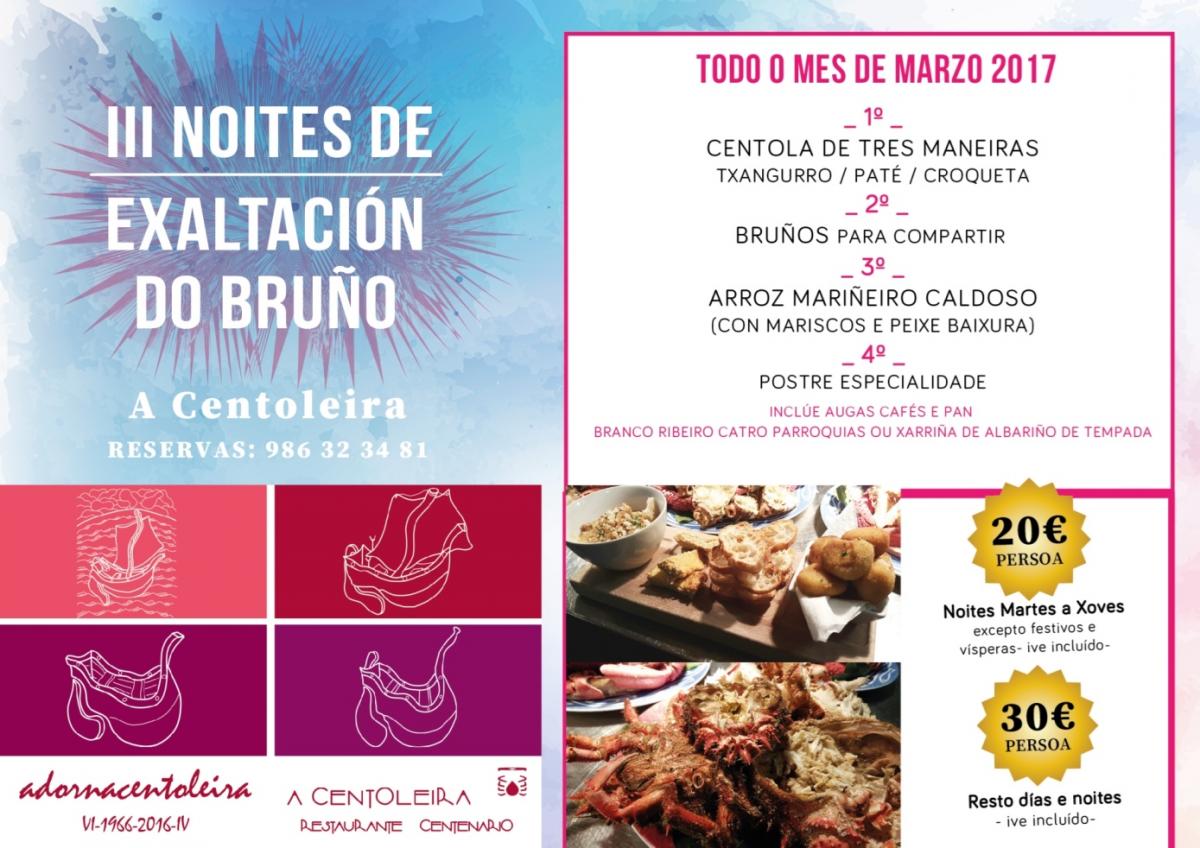 III NOITES DE EXALTACIÓN DO BRUÑO