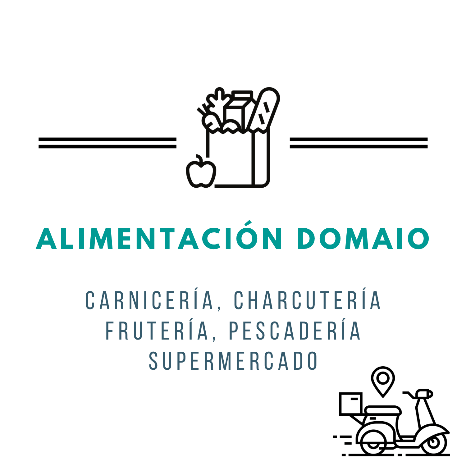 Logotipo Alimentación Domayo