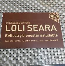 Logotipo Peluquería Loli Seara