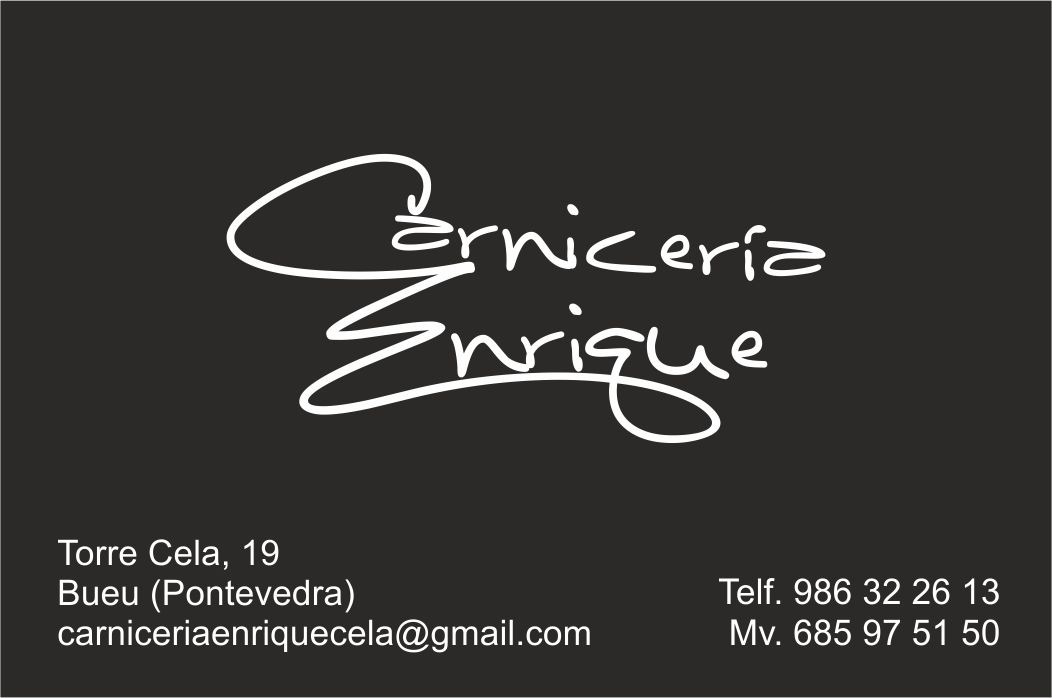 Logotipo CARNICERÍA ENRIQUE 