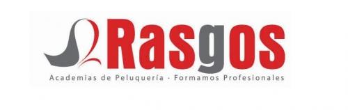 LOGOTIPO ACADEMIA RASGOS ACADEMIA DE PELUQUERÍA RASGOS