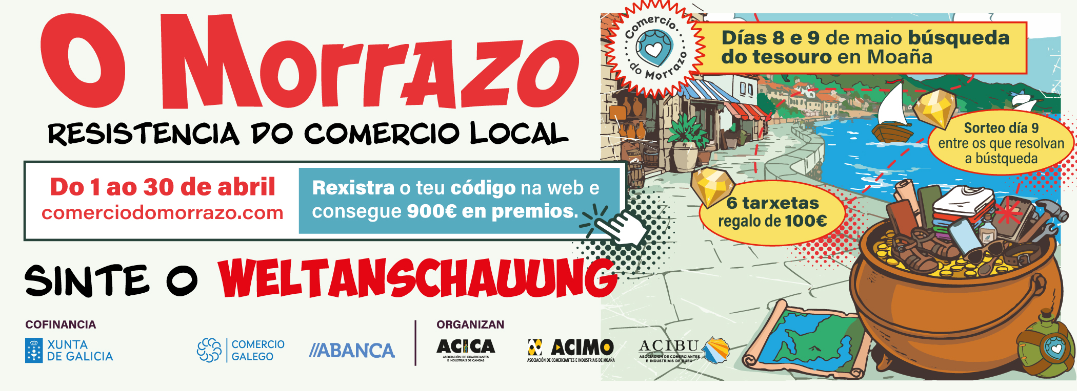 Comercio do Morrazo - BANNER WELTANSCHAUUNG 2026