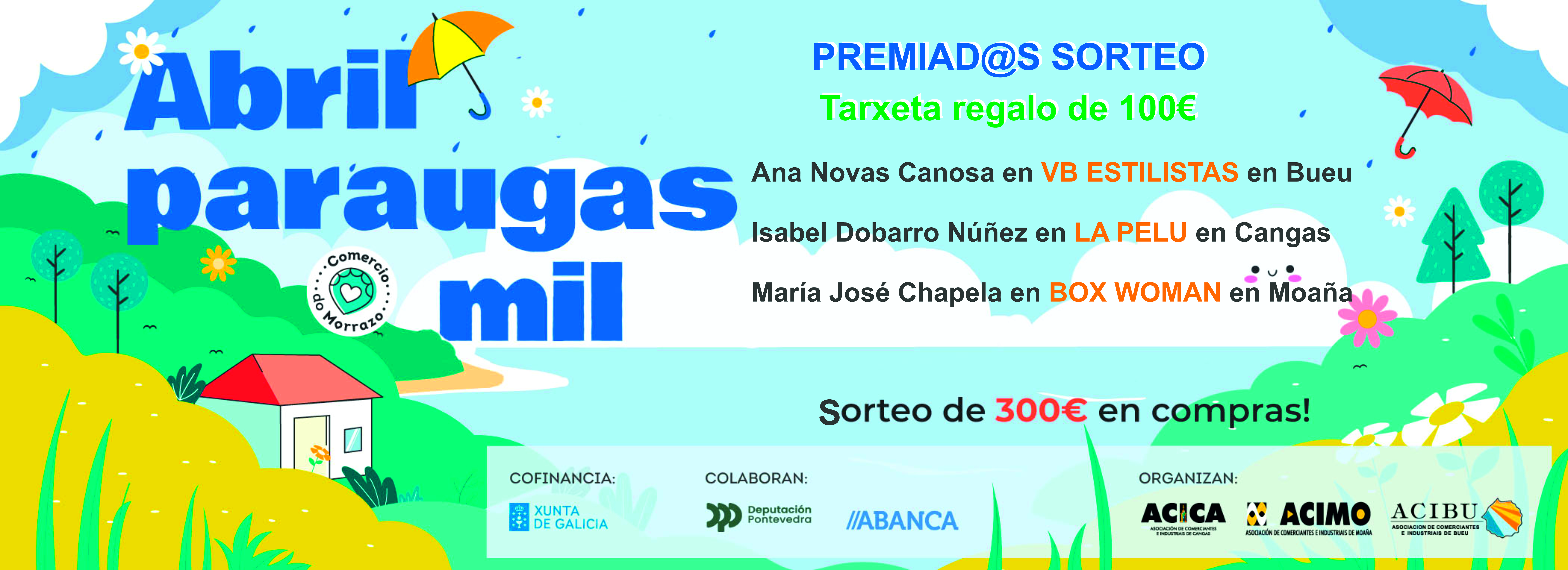 Comercio do Morrazo - BANNER PREMIADOS ABRIL PARAUGAS MIL