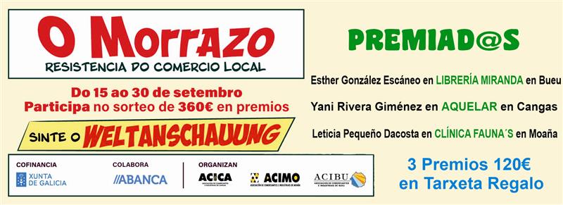 Comercio do Morrazo - PREMIADOS WELTANSCHAUUNG 2