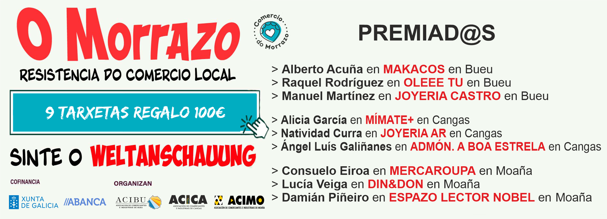 Comercio do Morrazo - GAÑADORES WELTANSCHAUUNG 2026